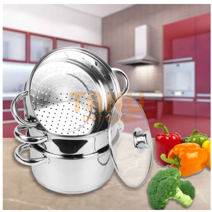 Пароварка Maestro MR-2900-20, діаметр 20 см, 3 л, нержавіюча сталь