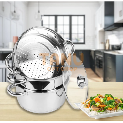 Пароварка Maestro MR-2900-24, діаметр 24 см, 5 л, нержавіюча сталь 