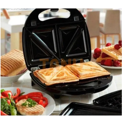 Сендвічница Sandwich Maker Crownberg CB тисячі сімдесят чотири 4 in 1