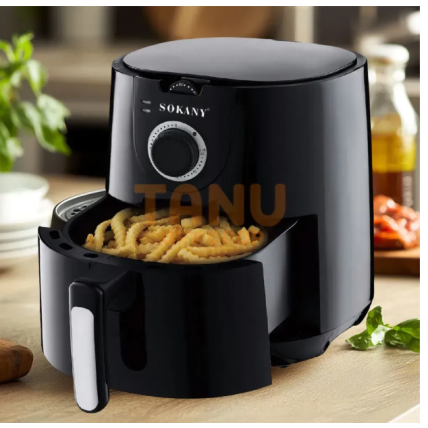 Багатофункціональна аерофритюрниця мультипіч Sokany AF-002 на 5 л, 1700 Вт