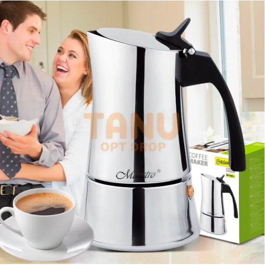Кавоварка гейзерна Maestro MR-1668-2 Espresso Moka 100 мл