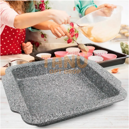 Антипригарна квадратна форма для випікання Maestro MR-1124 Granite