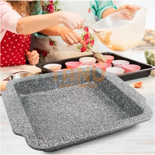 Антипригарна квадратна форма для випікання Maestro MR-1124 Granite
