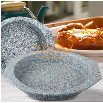 Антипригарна кругла форма для випікання Maestro MR-1123 Granite
