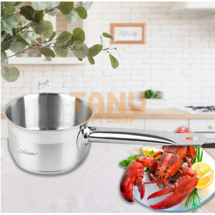 Металевий ківш Maestro MR-3502-12S, діаметр 12 см, 0,5 л