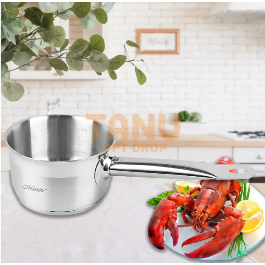 Металевий ківш Maestro MR-3502-12S, діаметр 12 см, 0,5 л