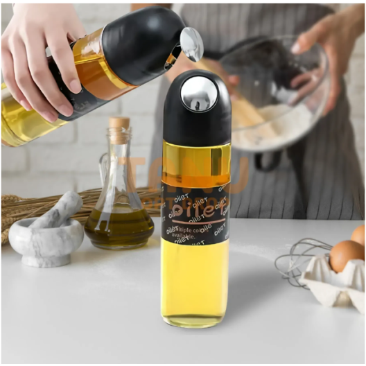 Настільний скляний диспенсер для олії з автоматичним відкриванням Kitchen oil can AND LY-648 