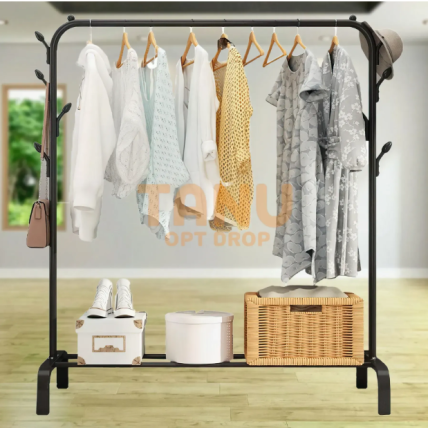 Металева стійка-вішалка для одягу Clothes Rack TW603