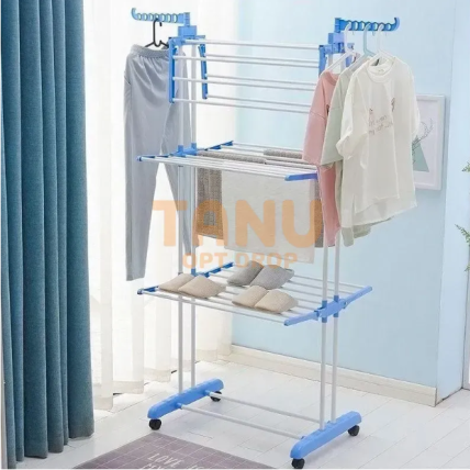 Сушарка для білизни Garment rack with wheels № K12-120