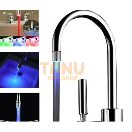 Фільтр для змішувача-крана світлодіодний LED-Multiple Color