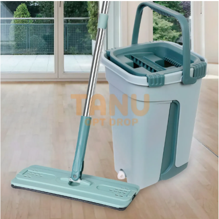 Швабра ледарка Scratch Cleaning Mop, з відром 10л, для миття підлог