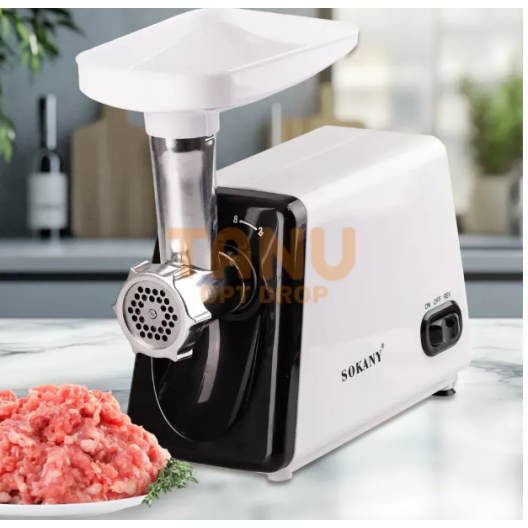 М'ясорубка професійна Sokany SK-312 багатофункціональна електрична електрична потужна