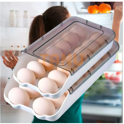 Контейнер-лоток органайзер для зберігання яєць на 14 яєць EGG TRAY 
