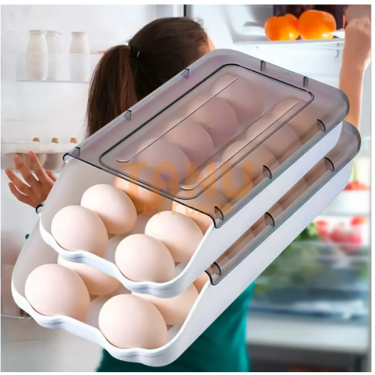 Контейнер-лоток органайзер для зберігання яєць на 14 яєць EGG TRAY 