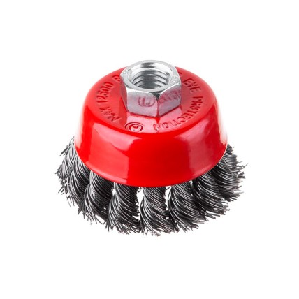 Щетка торцевая Intertool 65 мм плетеная (BT-2065)