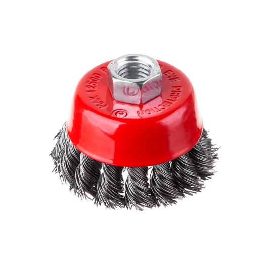 Щетка торцевая Intertool 65 мм плетеная (BT-2065)