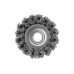 Щетка торцевая Intertool 65 мм плетеная (BT-2065)