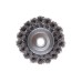 Щетка торцевая Intertool 85 мм плетеная (BT-2085)