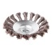 Щетка конусная Intertool 115 мм плетеная (BT-4115)