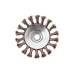 Щетка конусная Intertool 115 мм плетеная (BT-4115)
