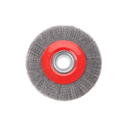Щетка дисковая Intertool 200 мм рифленая (BT-6200)