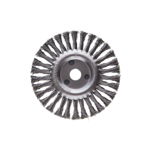 Щетка дисковая Intertool 180 мм плетеная (BT-7180)