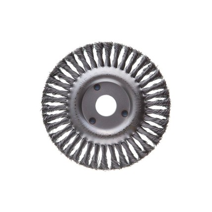 Щетка дисковая Intertool 200 мм плетеная (BT-7200)