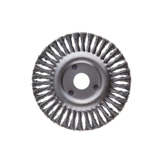 Щетка дисковая Intertool 200 мм плетеная (BT-7200)
