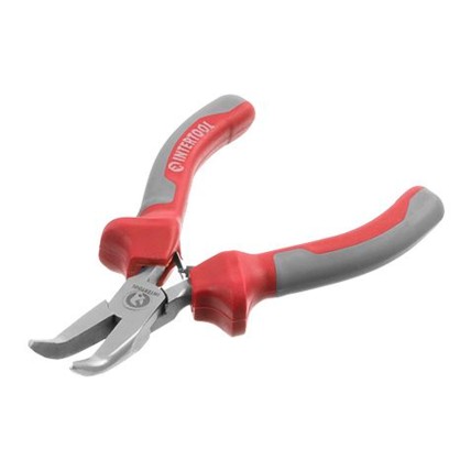 Щипці зігнуті Intertool 115 мм Pro