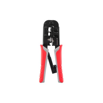 Кліщі для обпресування штекерів Intertool RJ11 (4P) RJ12 (6P) RJ45 (8P)