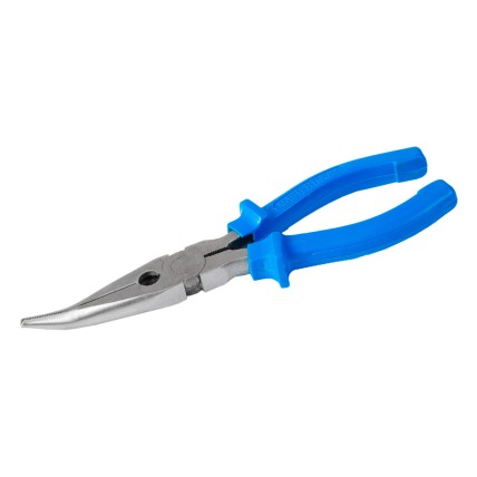 Щипці подовжені вигнуті Mastertool 160 мм American type