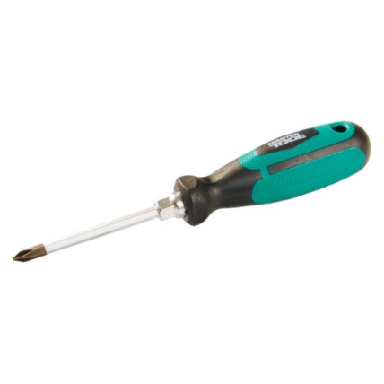 Викрутка Mastertool хрестова PH1 х 75 мм Prof