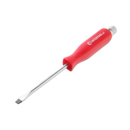 Викрутка Intertool шліцьова ударна SL6 х 100 мм