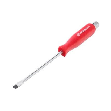 Викрутка Intertool шліцьова ударна SL6 х 125 мм