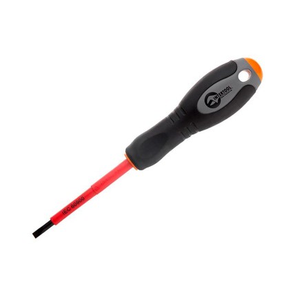 Викрутка Intertool шліцьова SL4 х 75 мм 1000 В