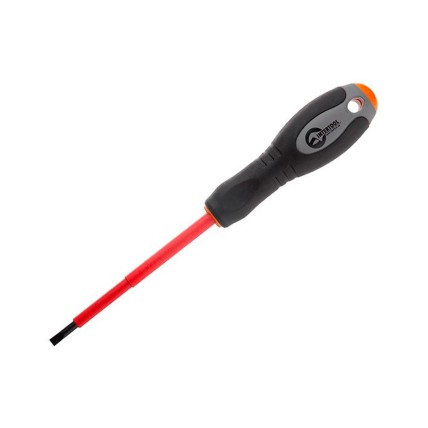 Викрутка Intertool шліцьова SL4 х 100 мм 1000 В