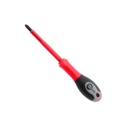Викрутка Intertool хрестова PH0 х 60 мм діелектрична