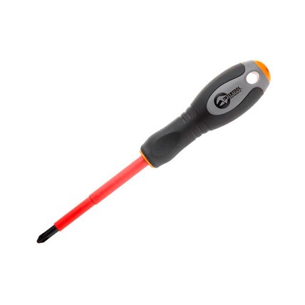 Викрутка Intertool хрестова PH2 х 100 мм 1000 В діелектричні
