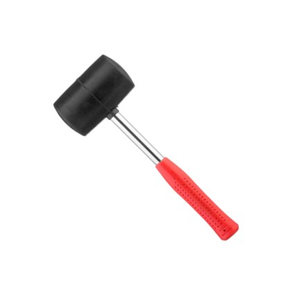 Киянка Intertool 680 г х 80 мм Чорна ручка метал