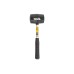 Киянка Mastertool 450 г х 60 мм Чорна гума ручка метал