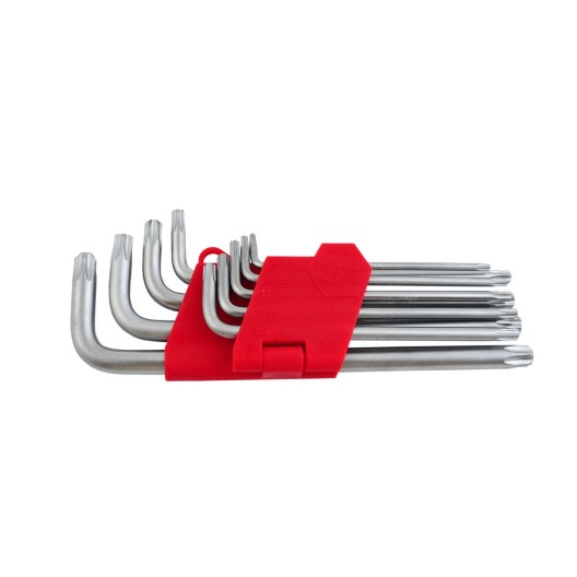 Набір Torx ключів Intertool 9 шт. Подовжені