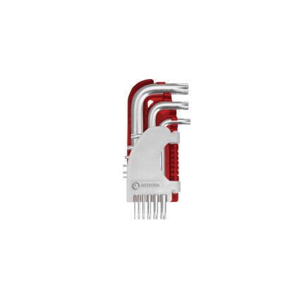 Набір Torx ключів Intertool 9 шт. Prof
