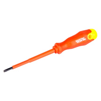 Викрутка Mastertool діелектрична шліцьова SL4 х 100 мм 1000 В