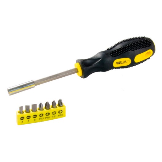 Викрутка Mastertool магнітна 8 од.