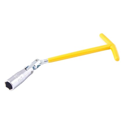 Ключ свічковий Т-подібний з шарніром Mastertool 16 x 250 мм