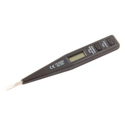 Фазометр Mastertool 155 мм 12-220 В цифровий
