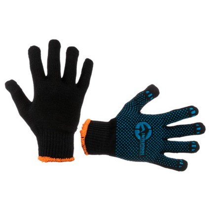 Рукавички Intertool 70/30 з точкою 68г чорні 10