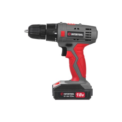 Шуруповерт акумуляторний Intertool 18 В DT-0315