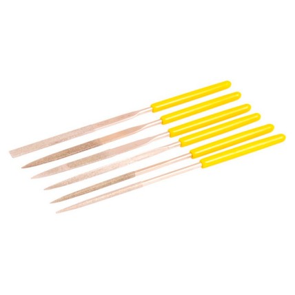 Набір алмазних надфілів Mastertool 6 шт.