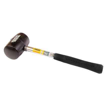 Киянка Mastertool 340 г x 55 мм Чорна ручка метал